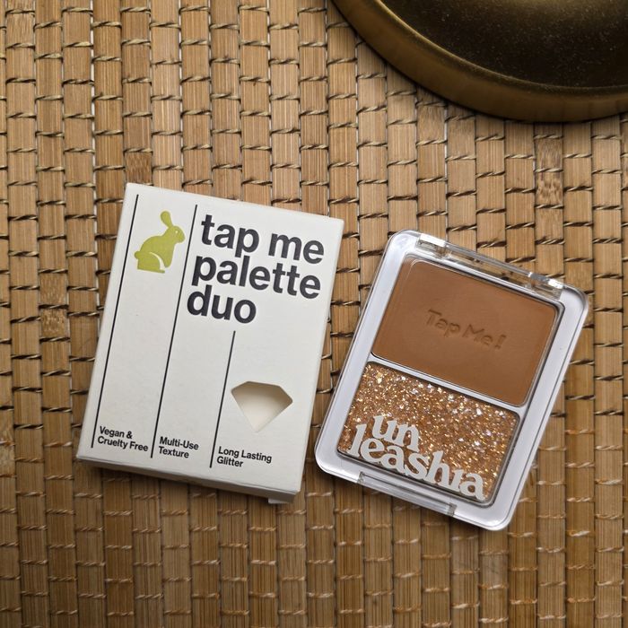 Brązowy brokatowy cień do powiek paletka Unleashia