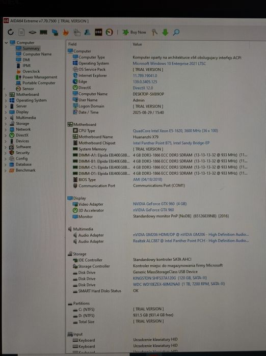 Komputer stacjonarny