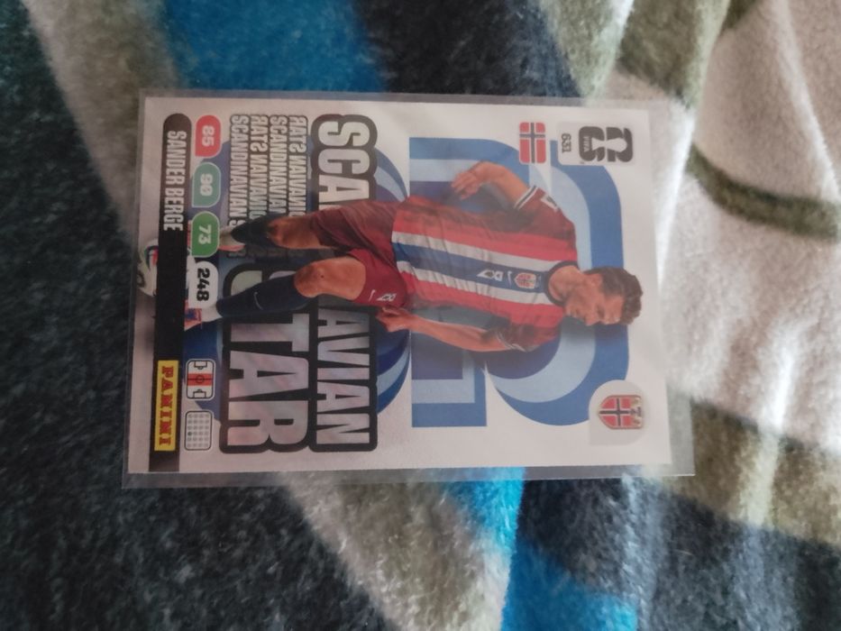 Panini world cup 2026 Nordic edition numer 631  Sander Berge