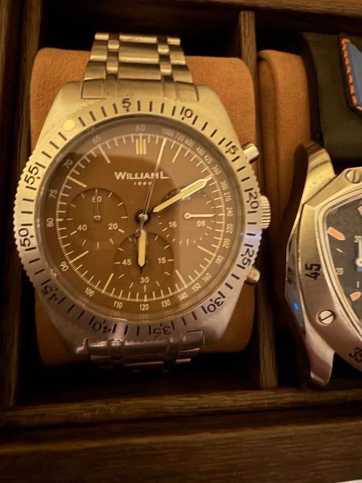 Williams L. 1985 Mecaquartz 70’s Chronograph