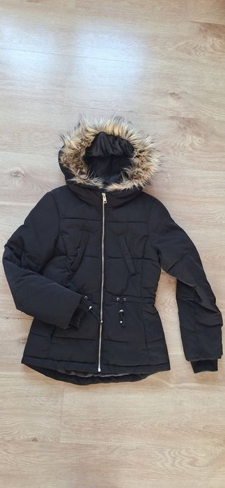 Czarna damska kurtka xs h&m