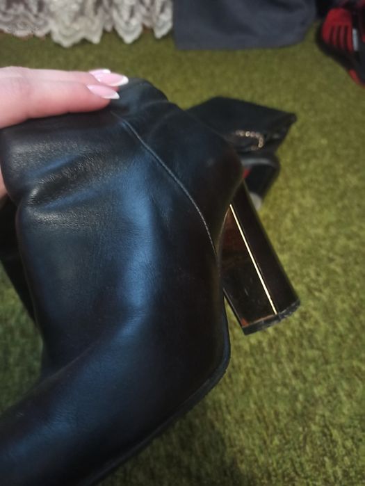 Осінні чоботи з натуральної шкіри Nivelle.