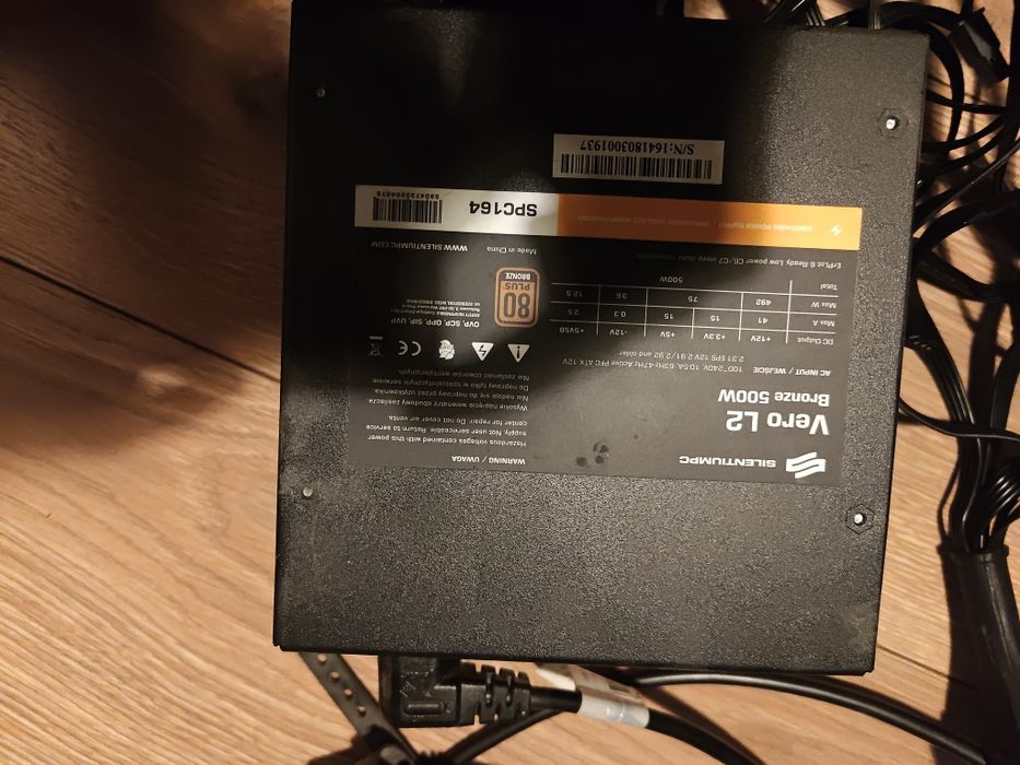 zasilacz SilentiumPC Vero L2 Bronze 500W (80 Plus Bronze)