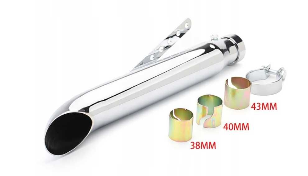 Wydech Chrom Chopper Shadow Dragstar Vulcan Marauder Virago Intruder