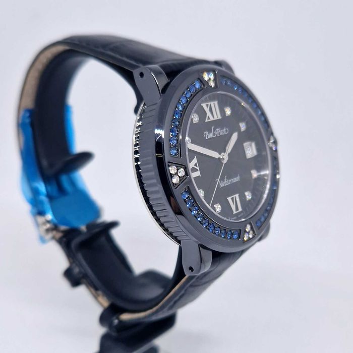 Promocja Paul Picot Mediterranee P4106 Diamonds sapphires