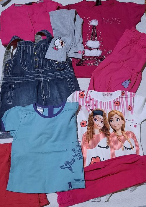 Ubranka dla dziewczynki roz. 98-104