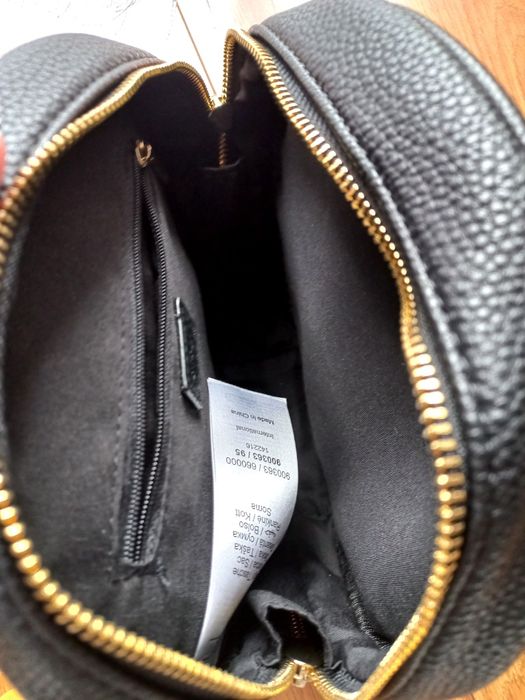 Orsay nowa okrągła torebka pleciony pasek