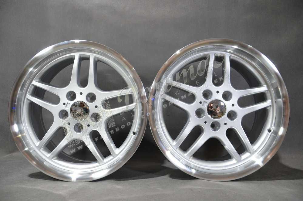 PROMOCJA! Felgi aluminiowe DMC06 17″ 8J ET18 + 9J ET25 5×120 Silver Machine Lip Styling 37 BMW 5 E34, E39, E60 BMW 7 E32, E38, E65