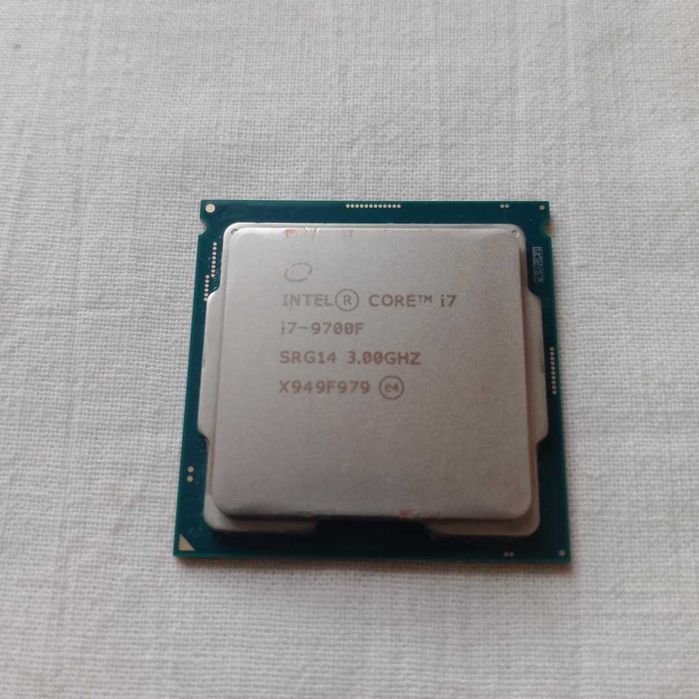 Procesor Intel Core i7-9700f, aktualne