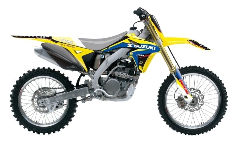 Okleina Komplet naklejek oklein Suzuki RMZ 250 rok 10-18 Nowa