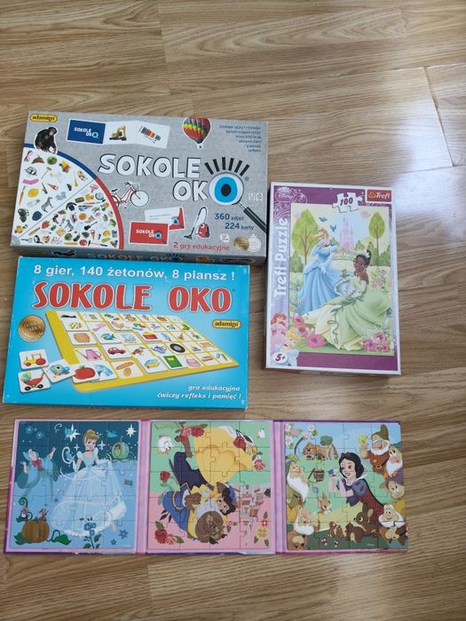 Oddam za darmo gry i puzzle