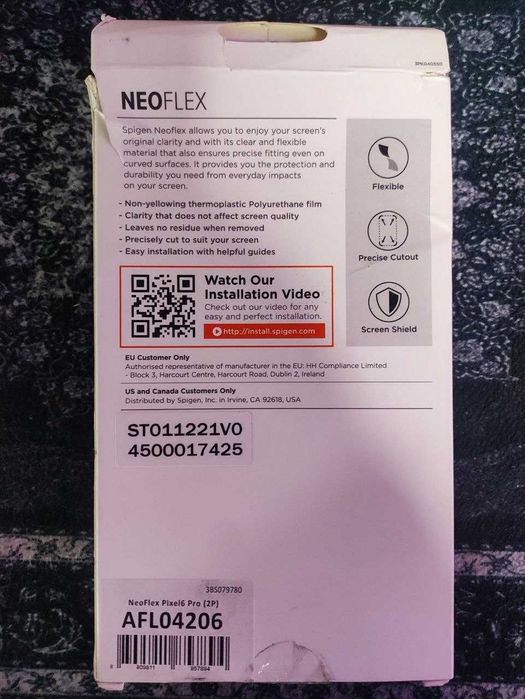 Защитные стекла Spigen Screen Protector NeoFlex для Google Pixel 6 Pro