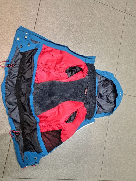 Костюм зимній/лижний для дівчинки на зріст 128см.