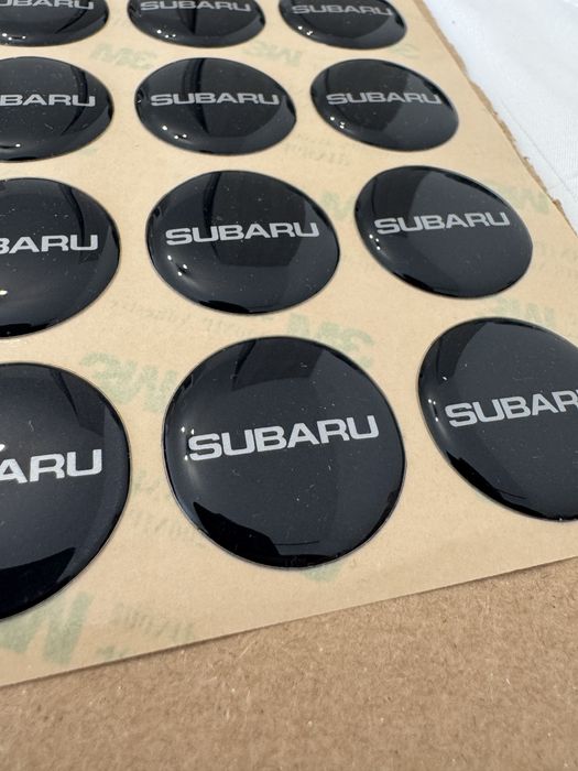 Naklejki Subaru żelowe
