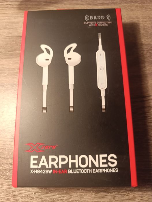 Słuchawki douszne Bluetooth nowe earphones