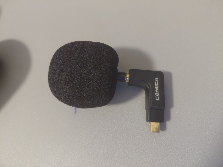 Microfone Comica para GoPro