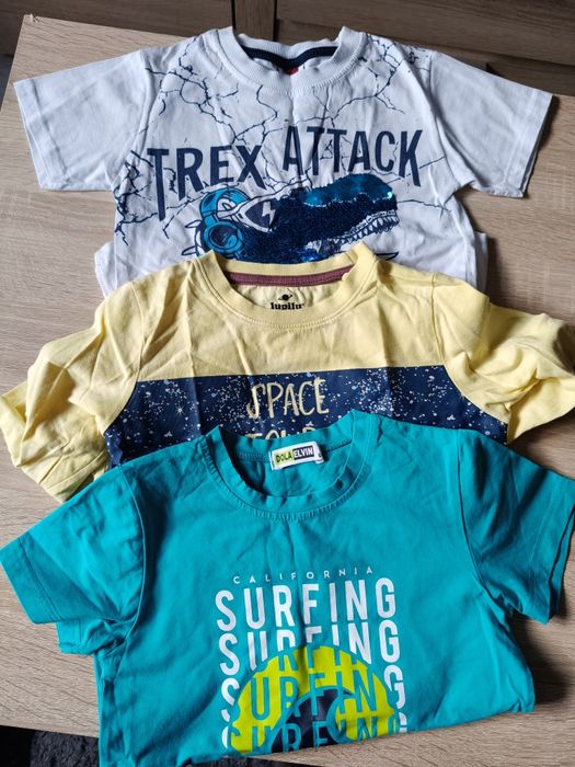 Koszulki chłopięce 116