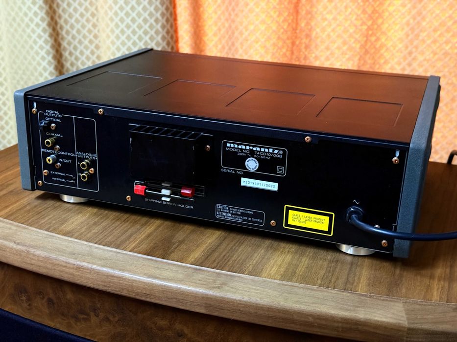 Marantz CD-10 — легендарний аудіофільський CD-програвач (Japan)