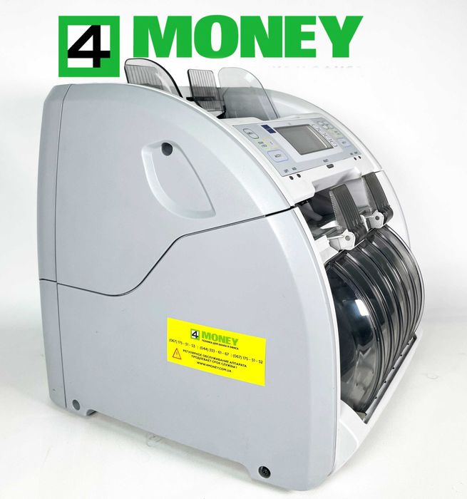 Счетчик GLORY GFS-120 2018-2022 КАК НОВЫЙ Счетная машинка СОРТИРОВЩИК