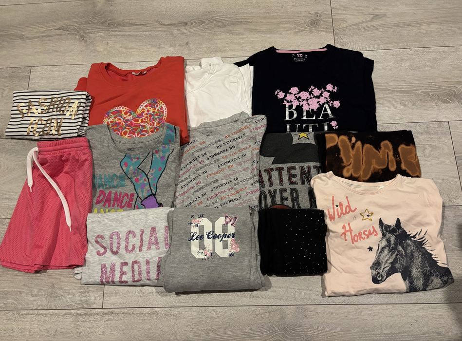 13szt. Zestaw 3 lee primark gap dres