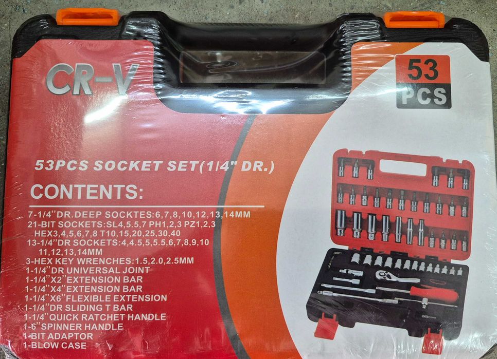 Kit Ferramenta com 53 peças NOVO