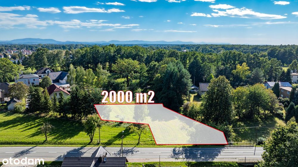 Atrakcyjna działka budowlano - usługowa