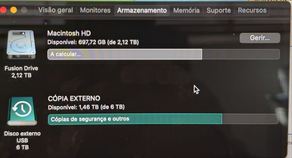 iMac 27” Retina 5K — Intel i5 — 8GB RAM — 2TB Fusion Drive