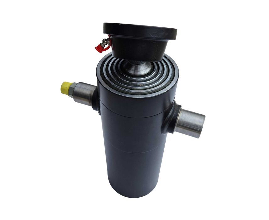 Siłownik wywrotu 5 - 7,5 Ton skok 1050 5 sekcji niski chrom