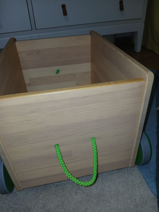 Ikea Flisat wózek schowek na zabawki na kółkach