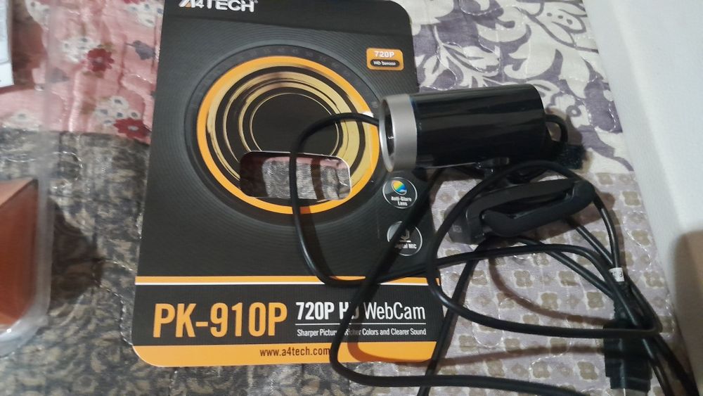 Webcam A4Tech PK-910P Black