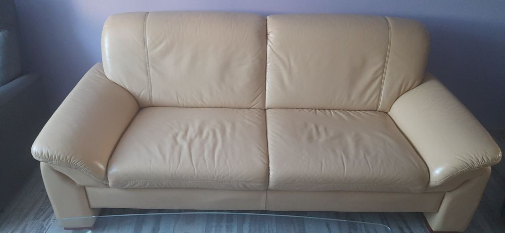 Kanapa sofa wersalka skóra naturalna