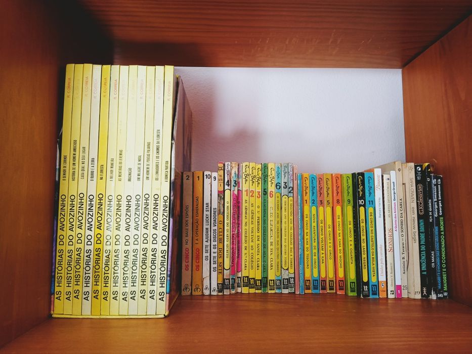 Livros em bom estado de conservação vendo totalidade ou em separado.