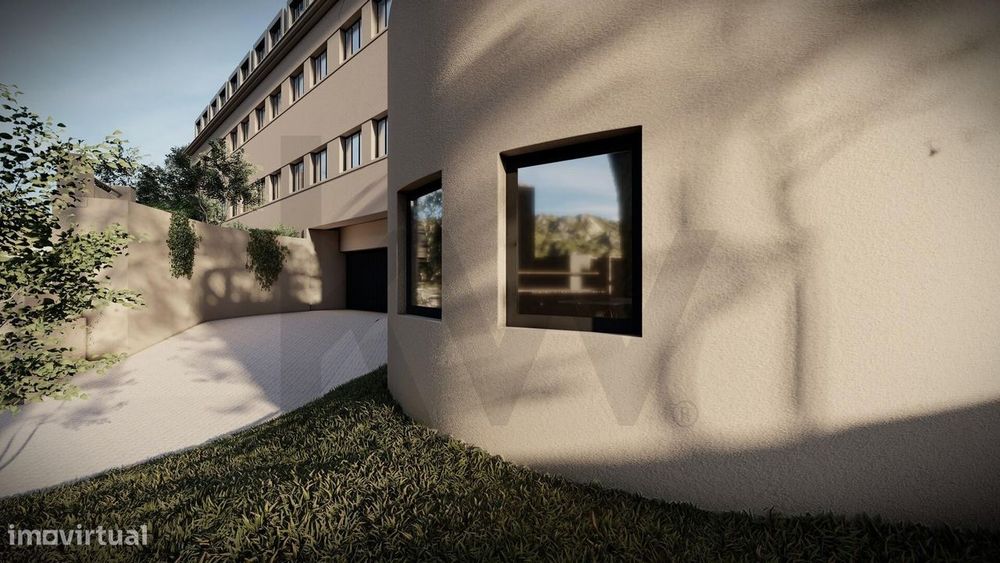 T0 de LUXO com Terraço. Qualidade de construção. Requinte nos acabamen