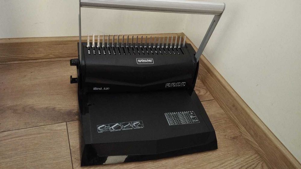 Bindownica biurowa Wallner iBind A20 + komplet okładek