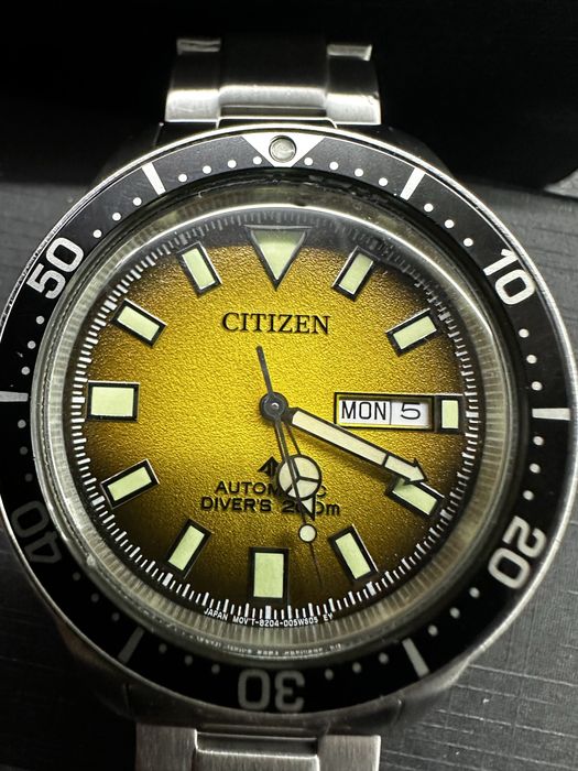 Продам наручные дайверские часы Citizen Promaster Marine