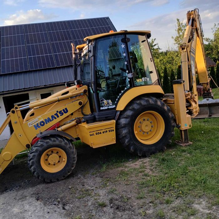 Usługi koparko - ładowarką