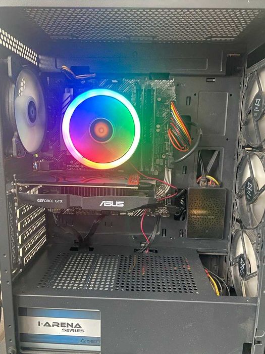 Комп'ютер Intel Core i7 10700F, GTX 1050 Ti , DDR4-16gb (2x8),SSD 120GB