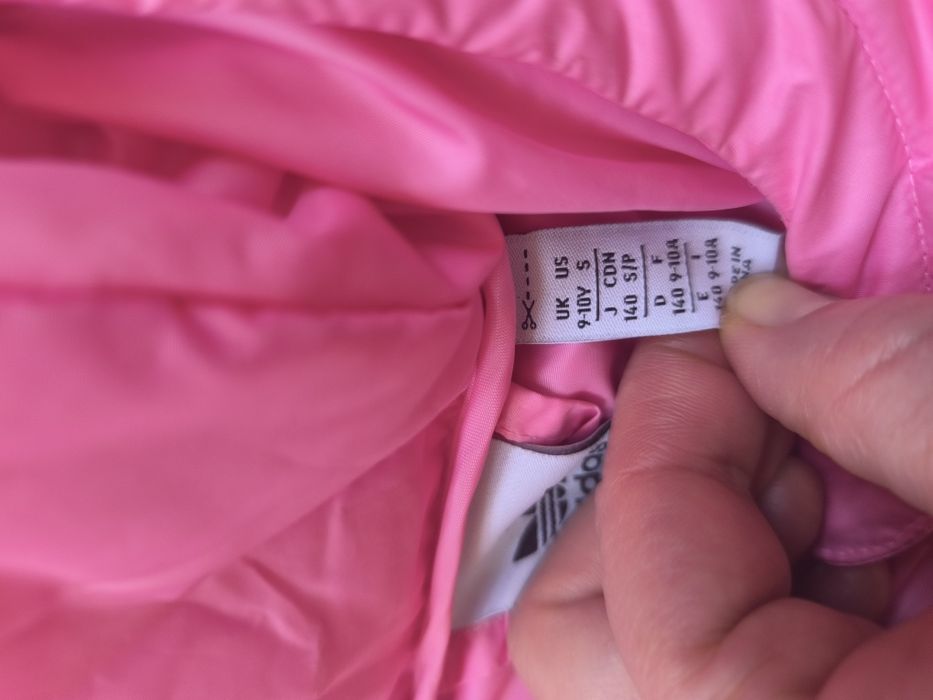 Яскрава демісезонна куртка Adidas Originals на дівчинку