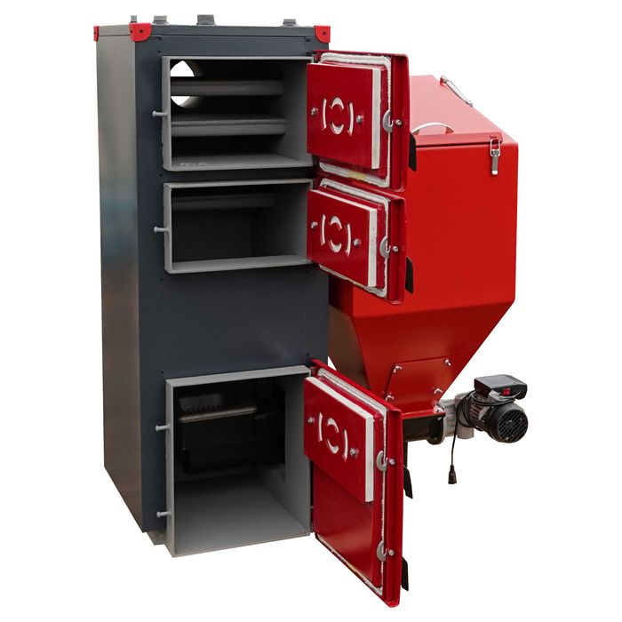 Kocioł ekogroszek kotły podajnikiem piece 5 klasy 35 kW gratis