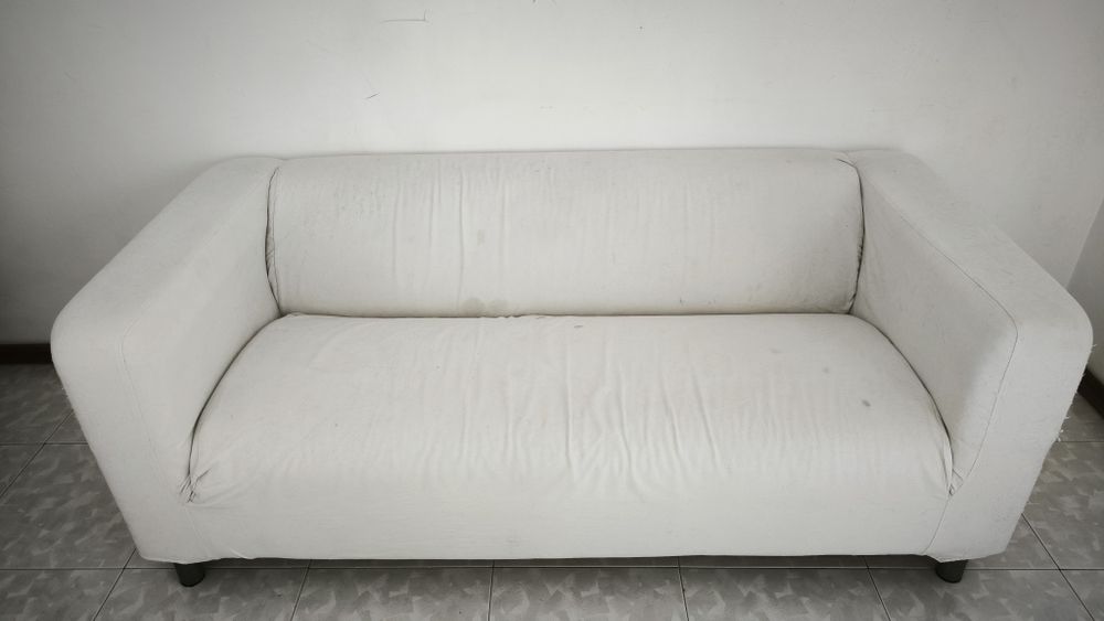 Sofá Klippan IKEA branco