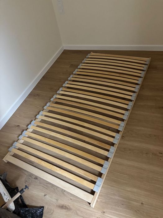 Ikea Kura łóżko piętrowe ze stelażem na dolny materac