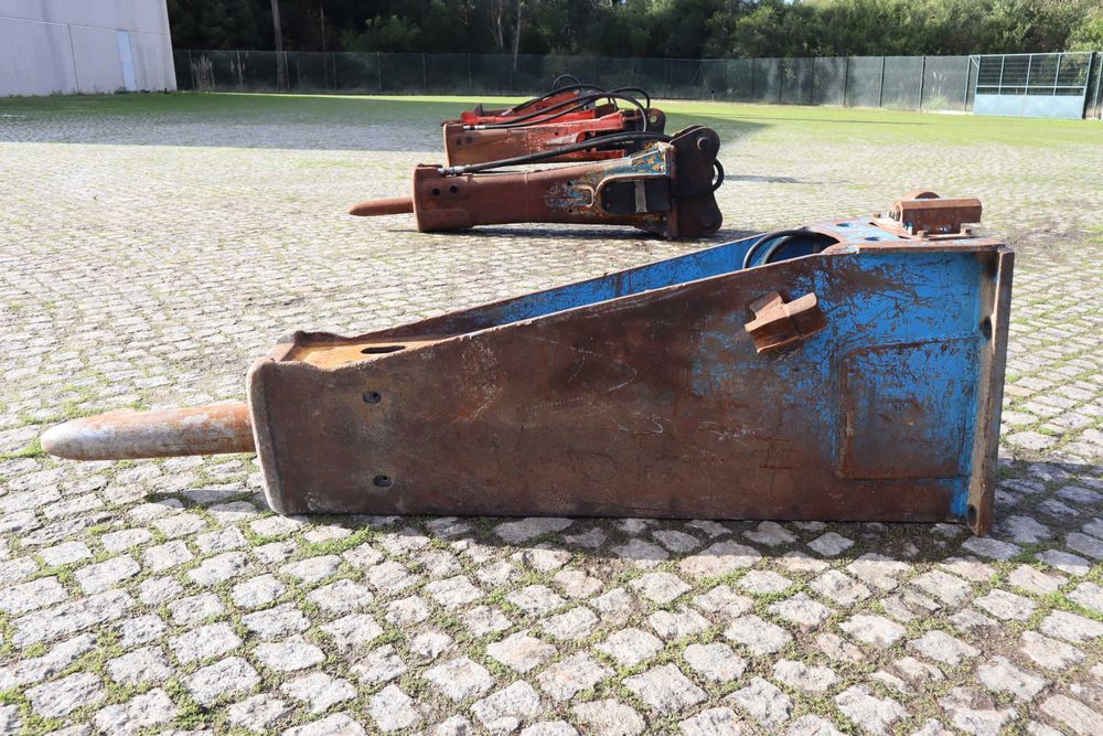 Krupp HM 720 CS2 1180 kg 15–24 t martelo hidráulico