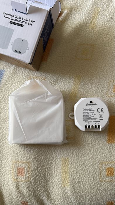 2 interruptores Wireless um comando outro interruptor