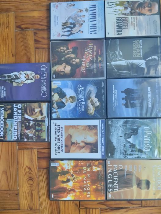 DVDs originais em bom estado