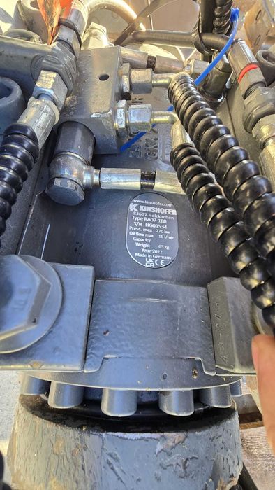 Powertilt Szybkzłącze wychylne Kinshofer Typ RA07-180 (wacker)