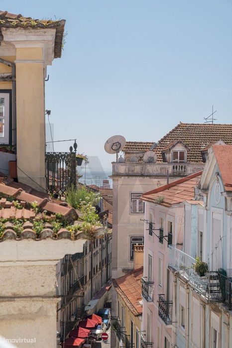 Um apartamento no coração de Lisboa. Dois espaços bonitos e independen