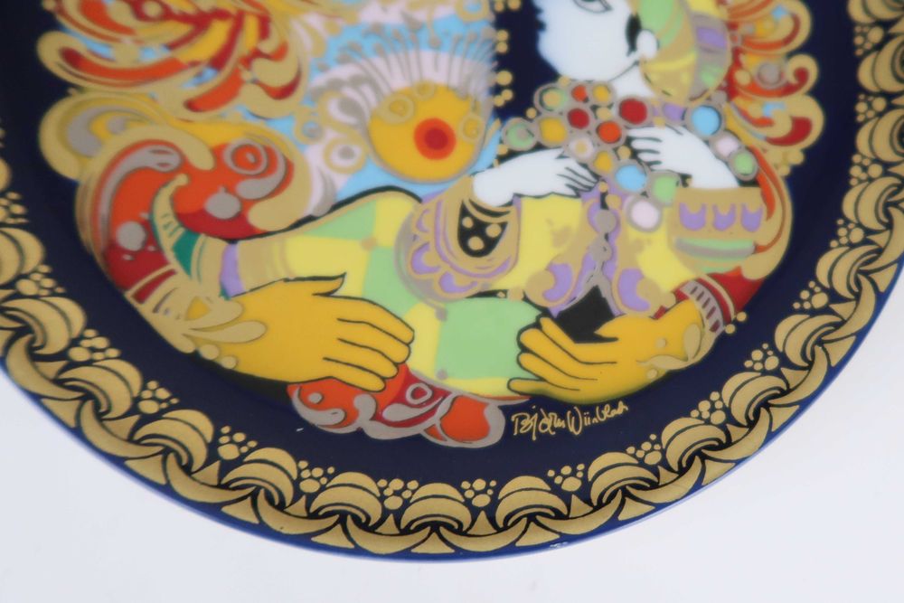 Prato de parede Rosenthal - Aladdin and the Miracle Lamp 5
