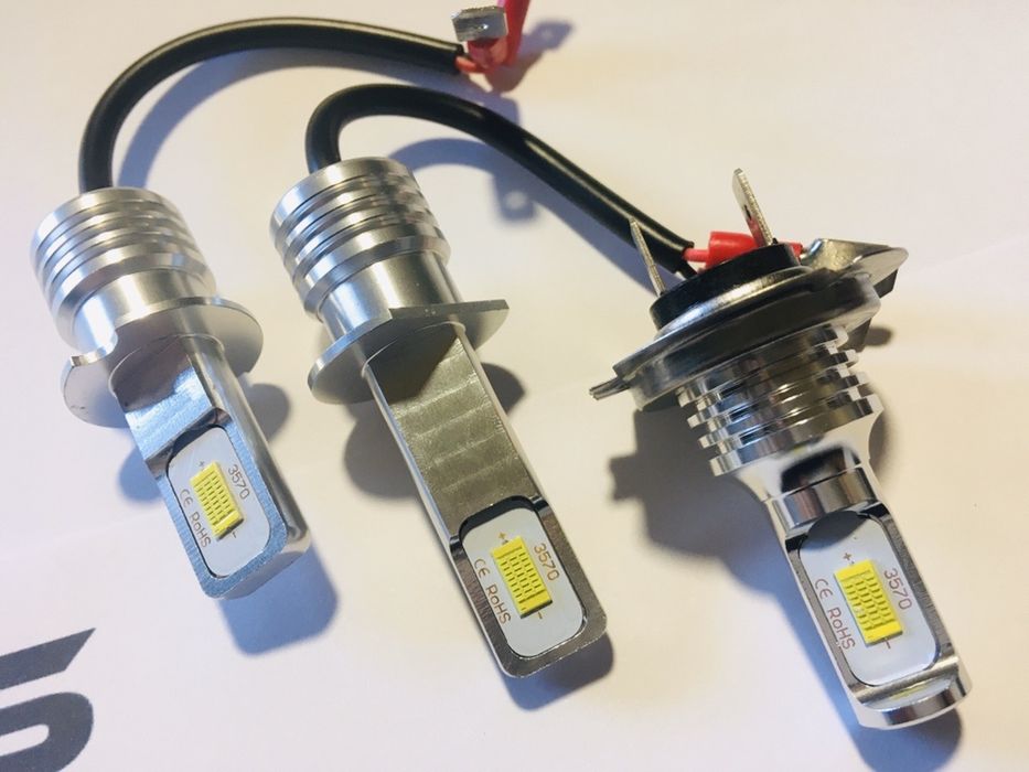 Kit Led H7 H1 e H3 160w 8000Lm