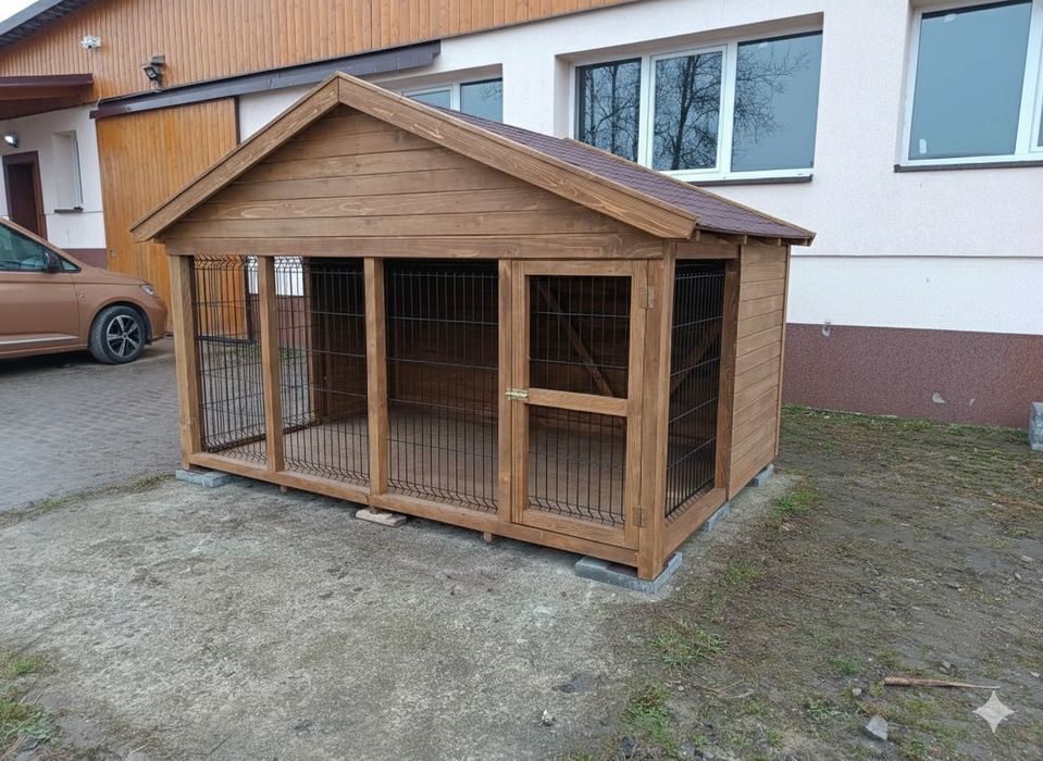 KOJEC DLA PSA 3x2M Z podłogą | drewniany | producent