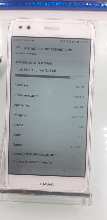 Huawei Y6 2017 modelo l22 ler discrição.